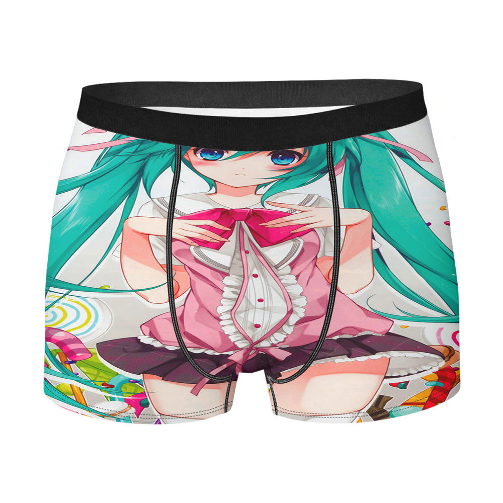 Hatsune Miku Vocaloid Men'S Boxer Briefs