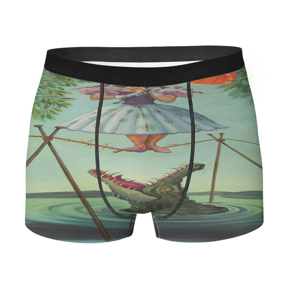 Haunted Mansion Painting Men'S Boxer Briefs