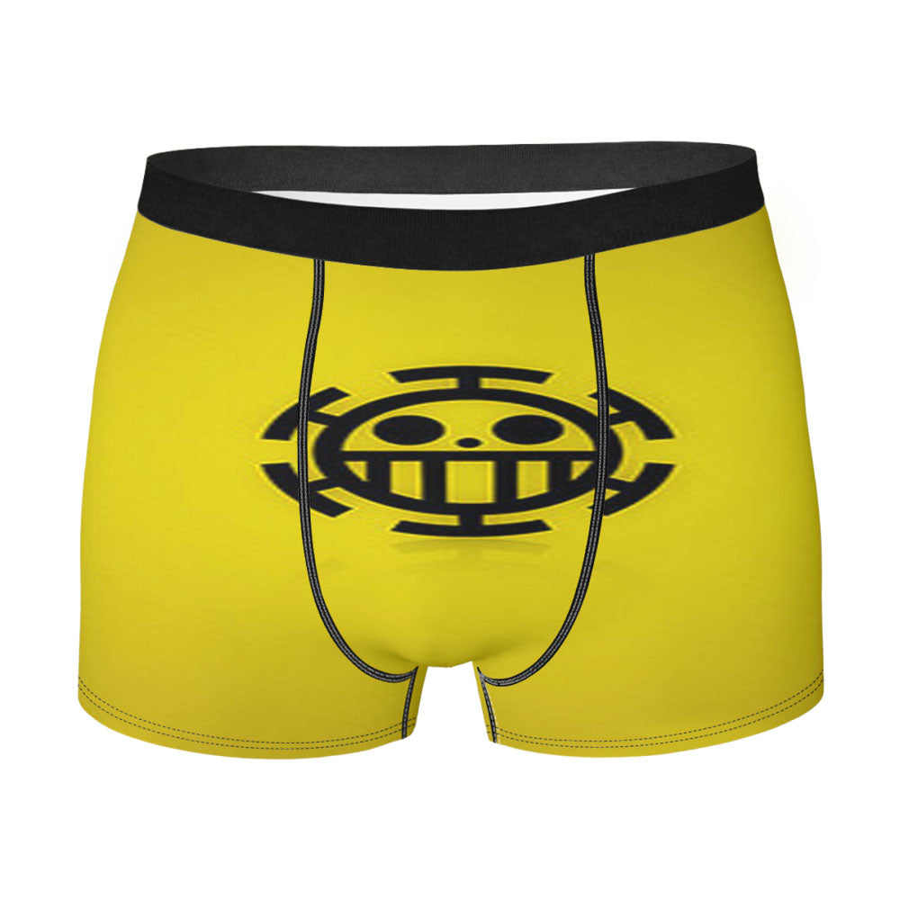 Heart Pirates Logo Yellow Men'S Boxer Briefs