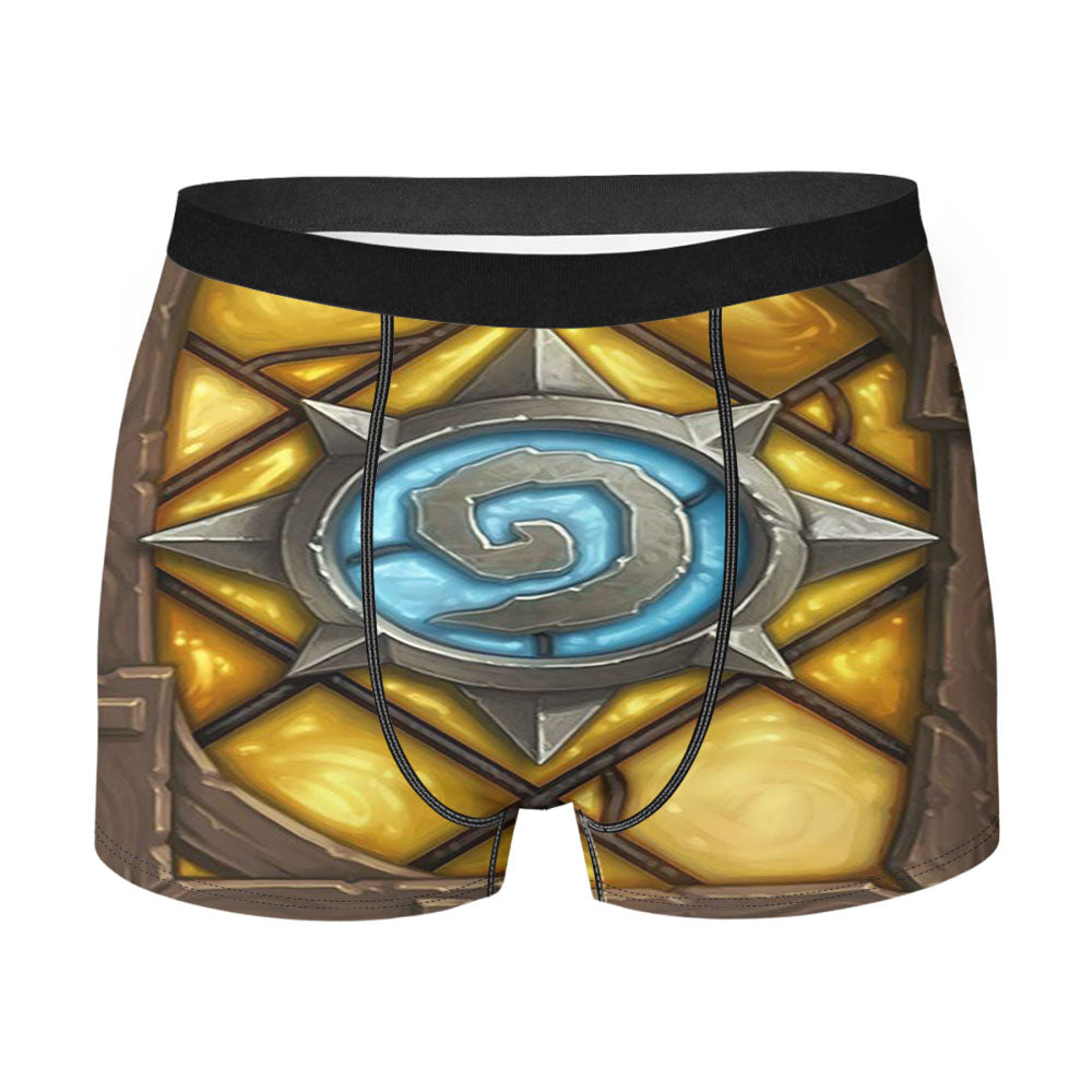Hearthstone Card Fireside Men'S Boxer Briefs