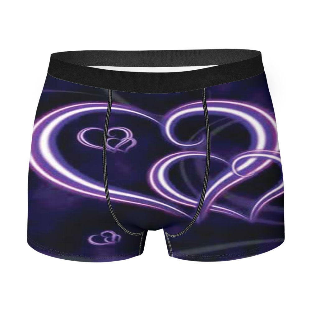 Hearts Swirly Men'S Boxer Briefs