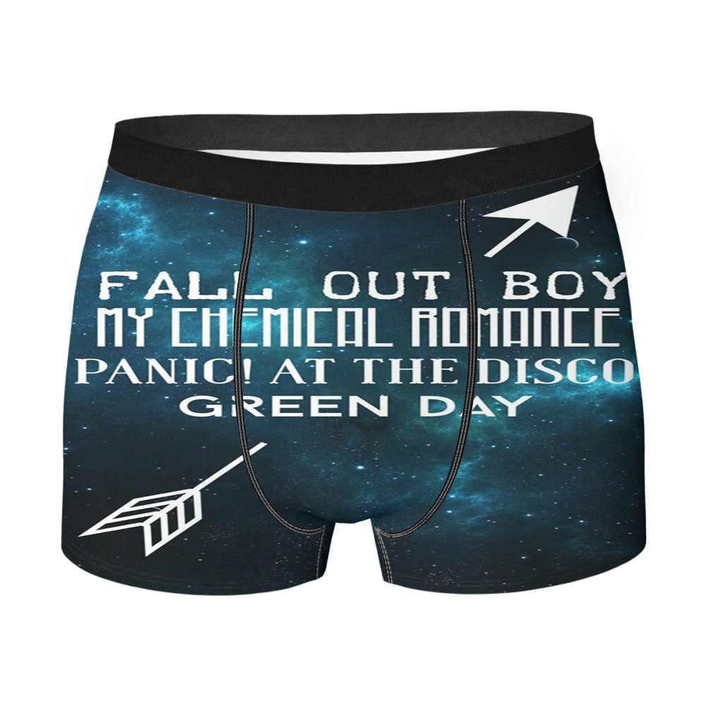 Heavymetal Band Galaxy Men'S Boxer Briefs