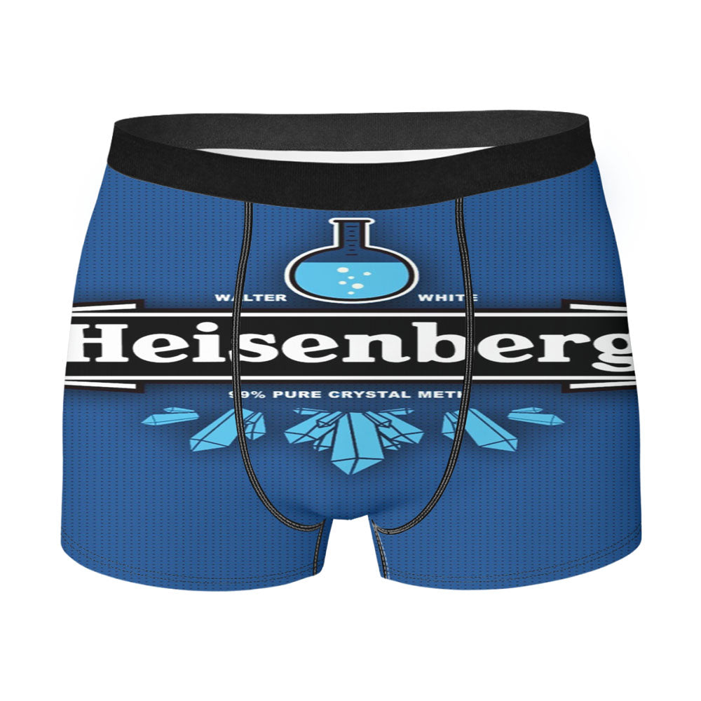 Heisenberg Brand Logo Drink Men'S Boxer Briefs