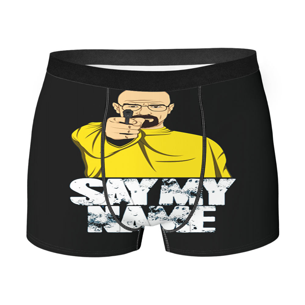 Heisenberg Say My Name Men'S Boxer Briefs