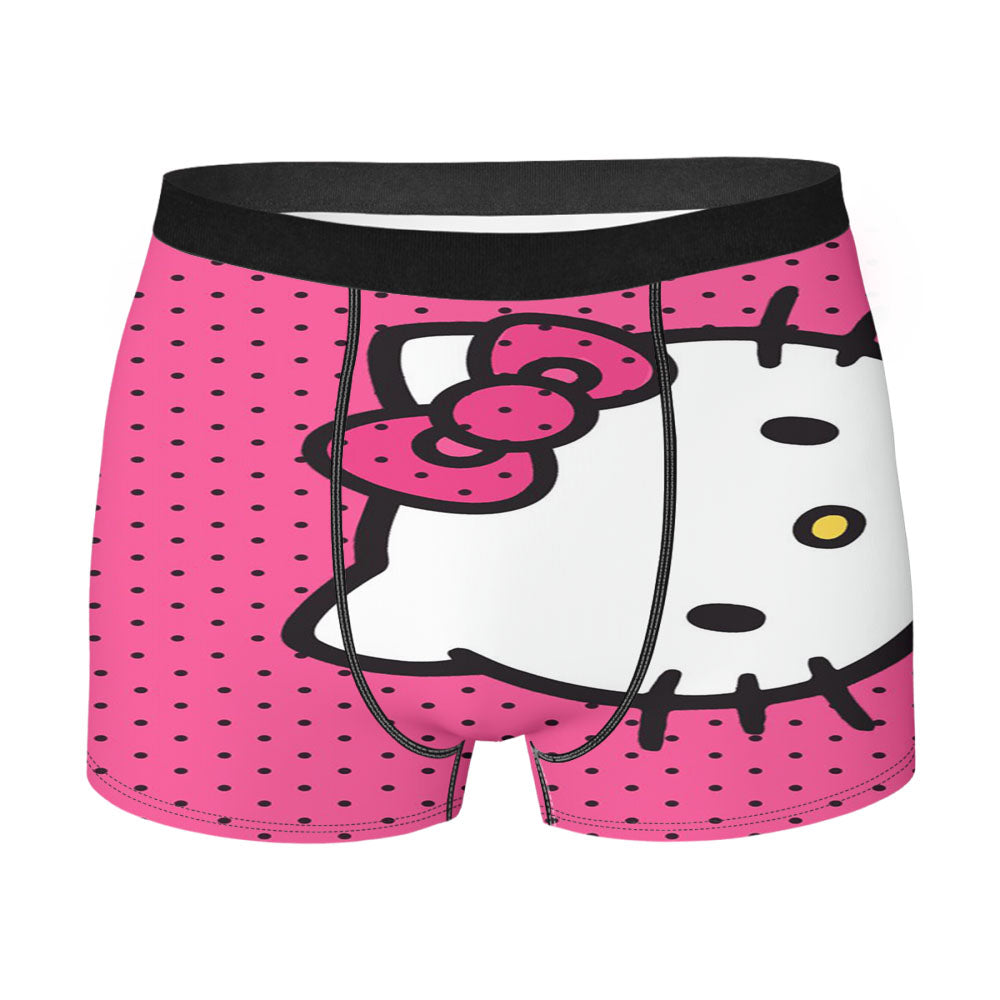 Hello Kitty Cute Men'S Boxer Briefs