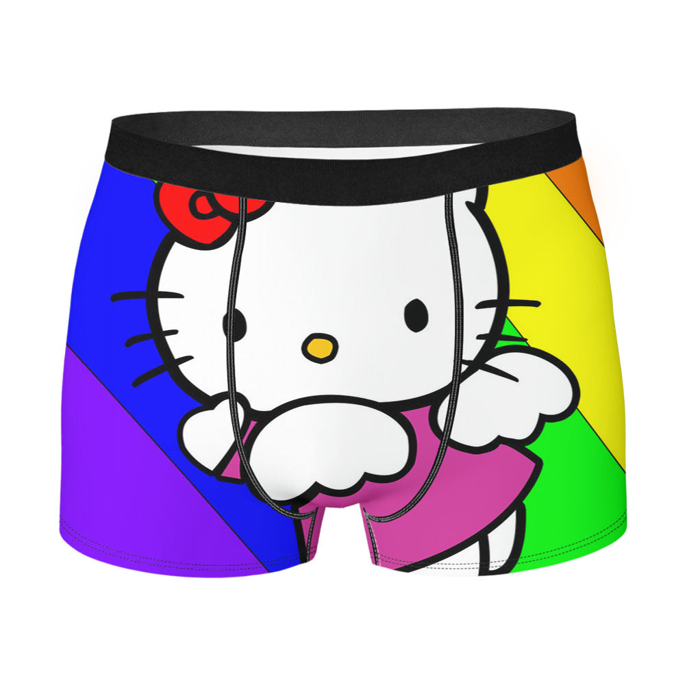 Hello Kitty Rainbow Men'S Boxer Briefs