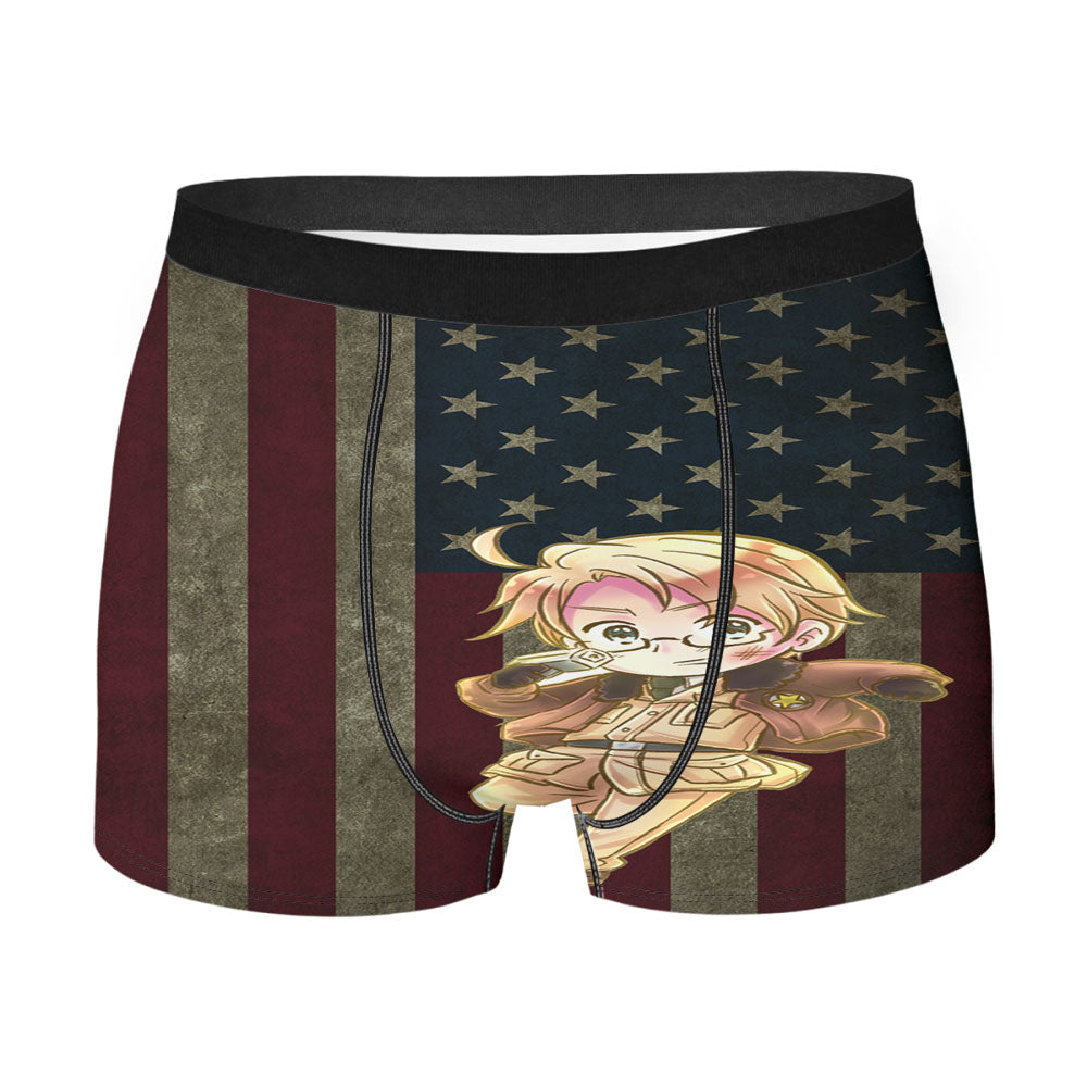 Hetalia America Usa Men'S Boxer Briefs