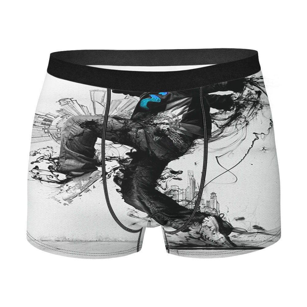 Hip Hop Boy Dance Men'S Boxer Briefs