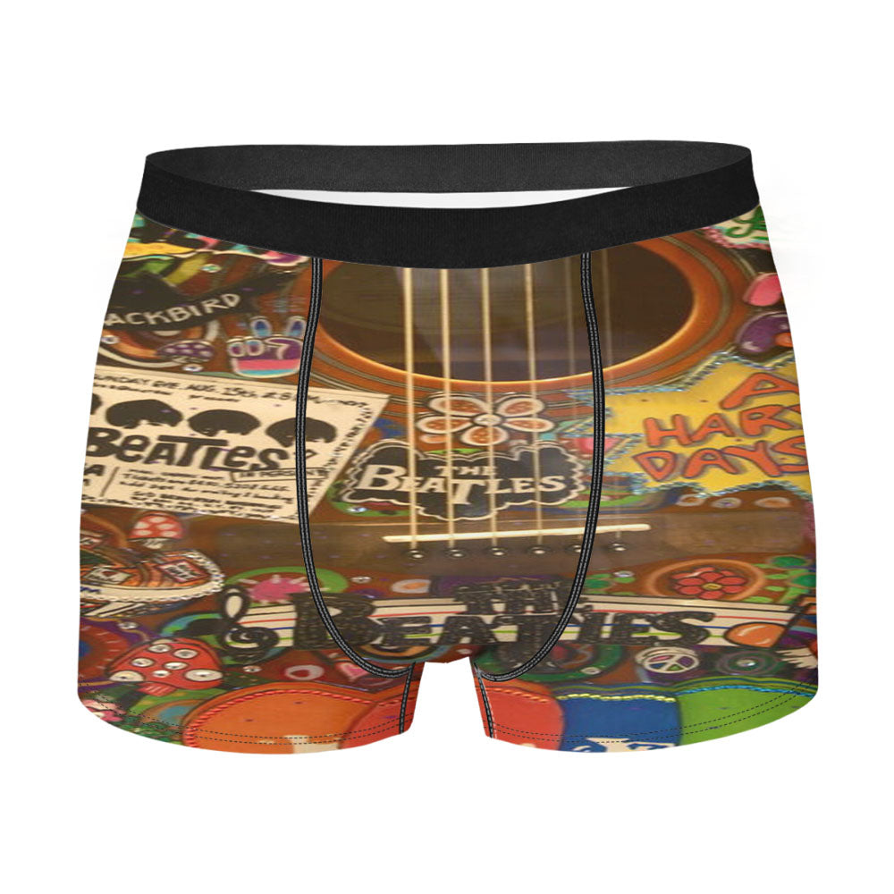 Hippie Guitar Men'S Boxer Briefs
