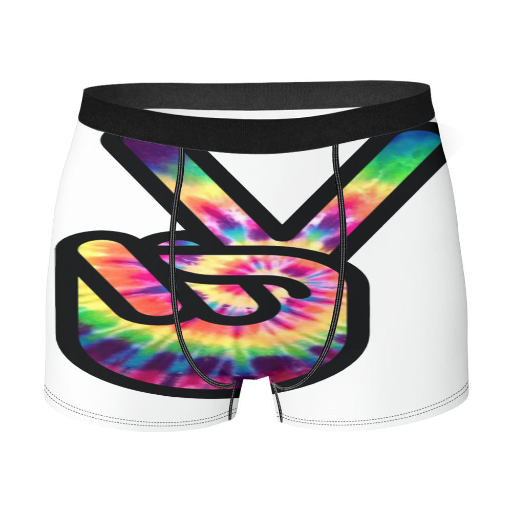 Hippie Peace Sign Men'S Boxer Briefs