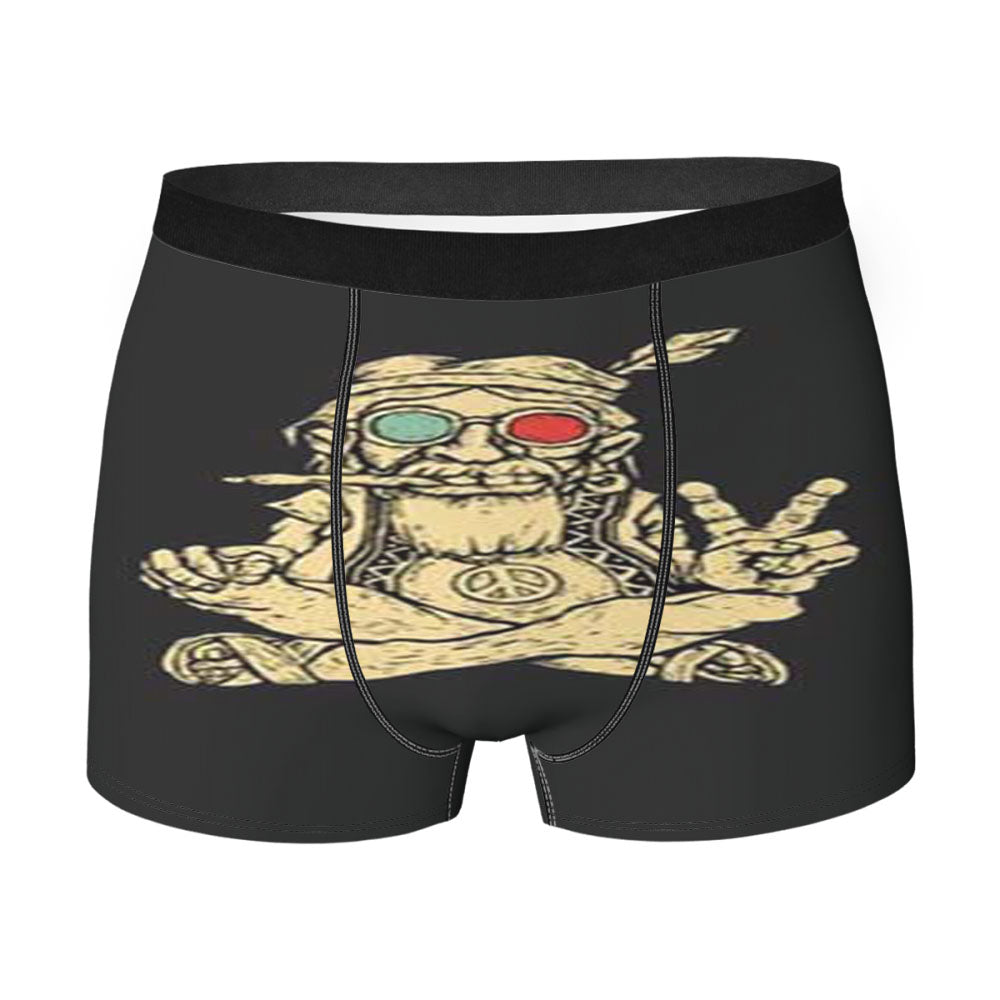 Hippie Smoking Men'S Boxer Briefs