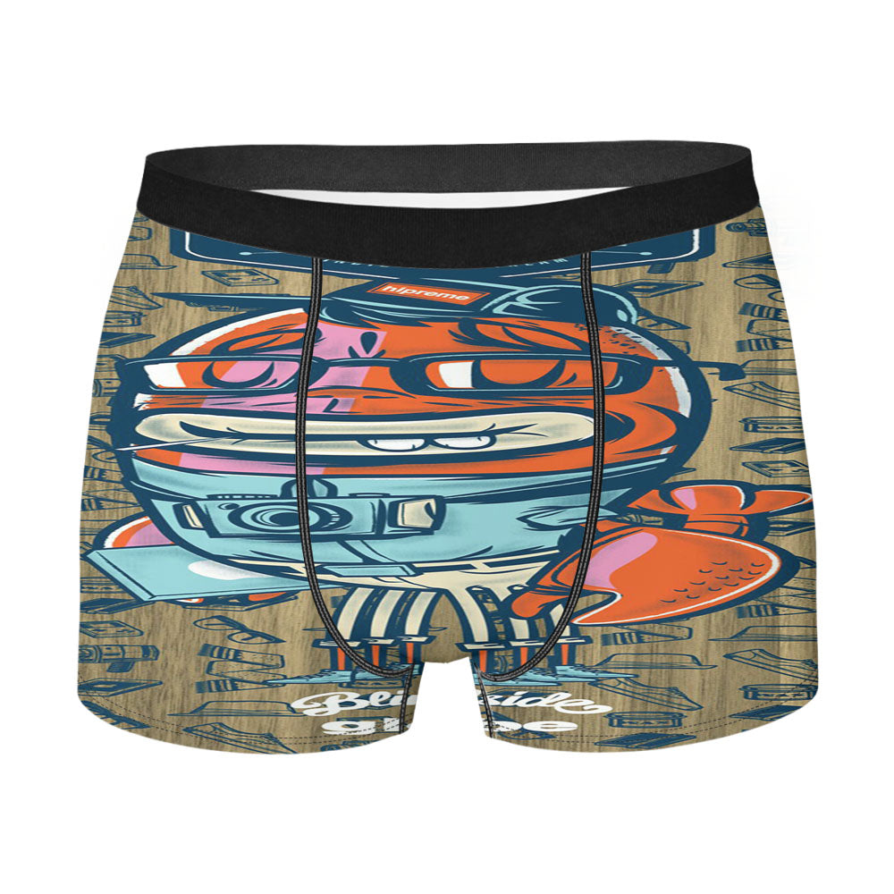 Hipster Lobster Men'S Boxer Briefs