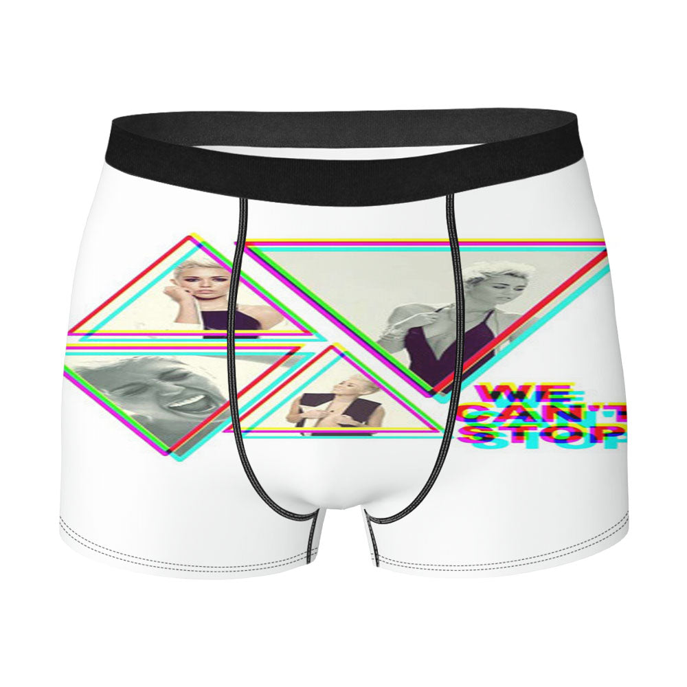 Hipster Triangel Miley Cyrus Men'S Boxer Briefs