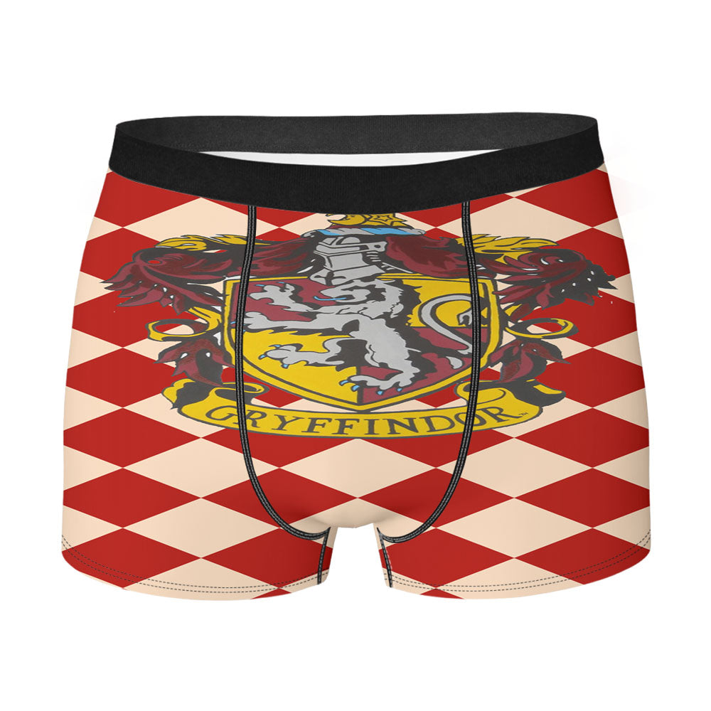 Hoghwart School Griffindor Men'S Boxer Briefs