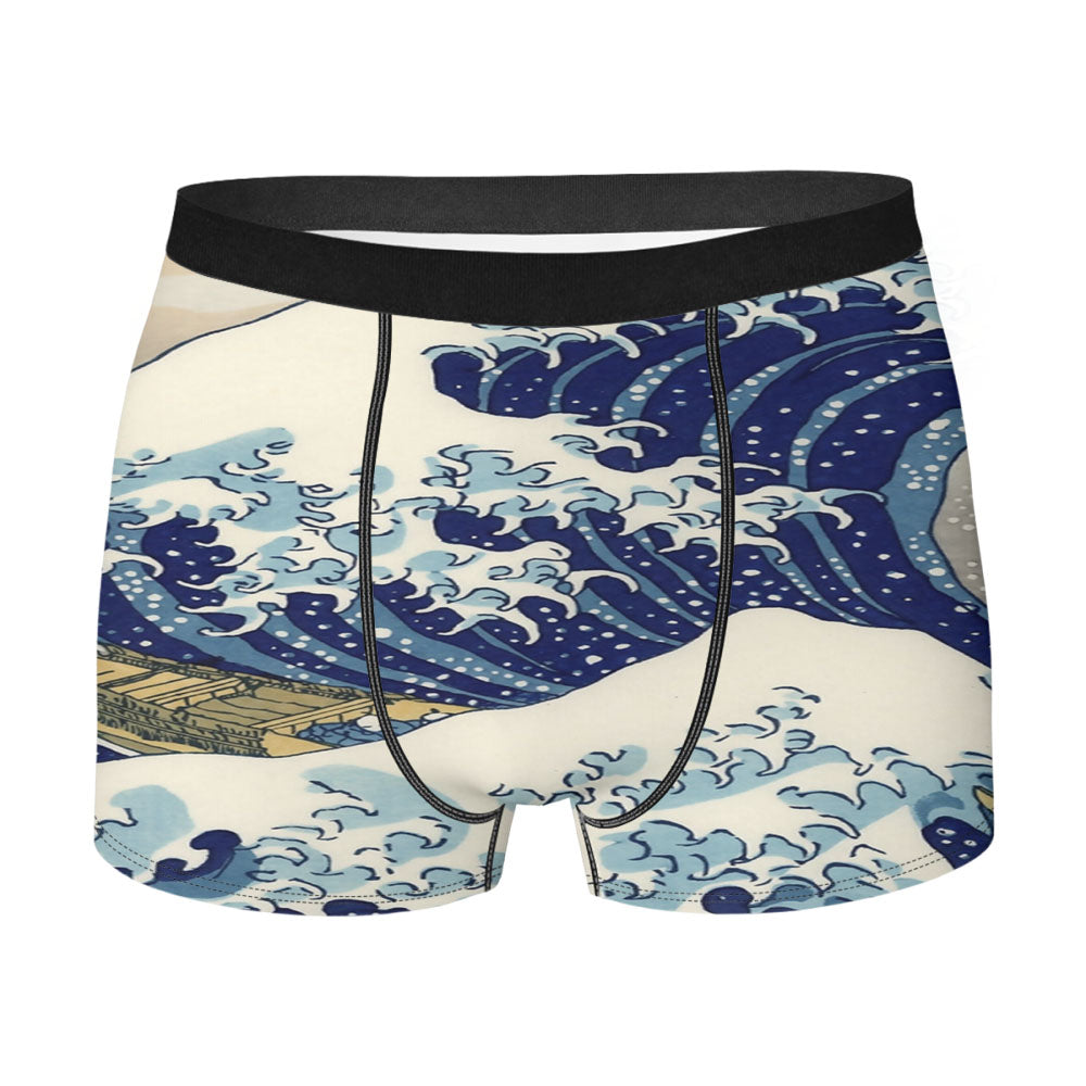 Hokusai Great Wave Art Men'S Boxer Briefs