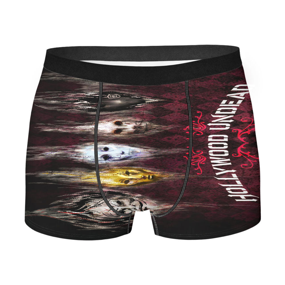 Hollywood Undead Band Men'S Boxer Briefs