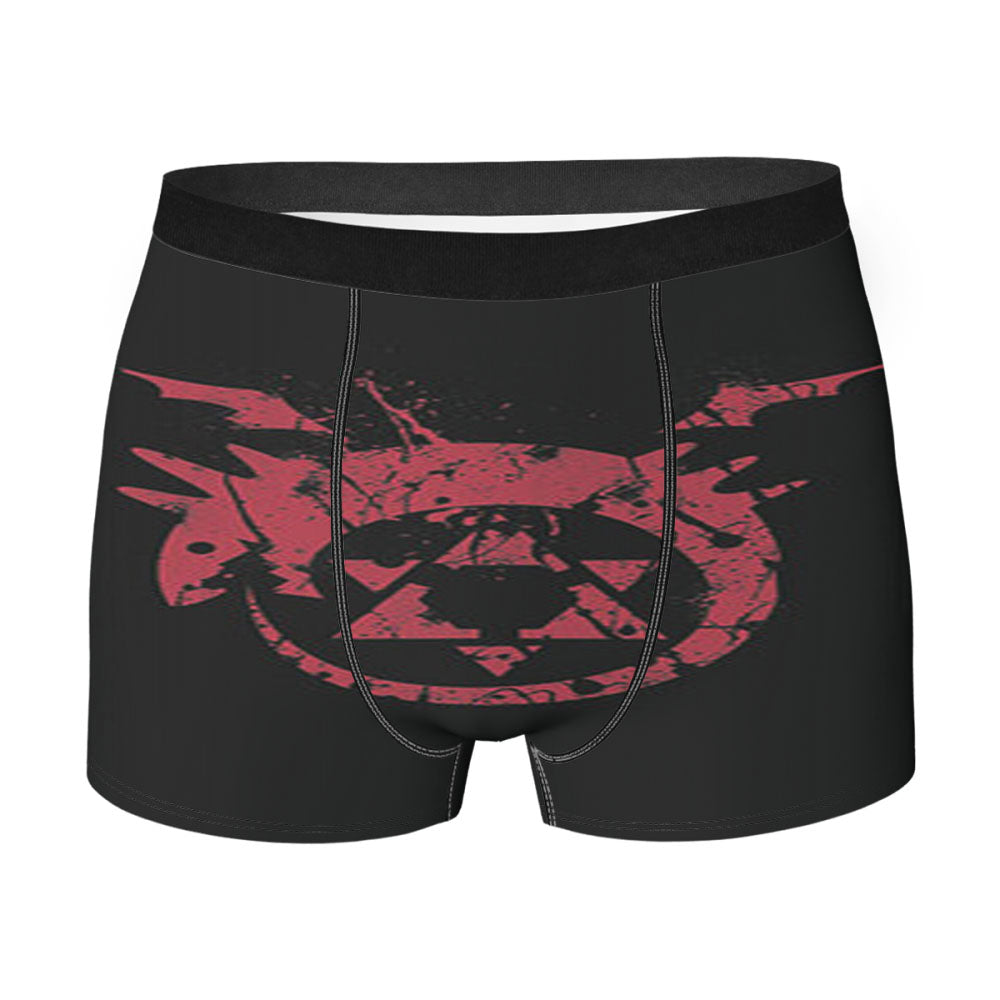 Homunculus Logo Red Men'S Boxer Briefs