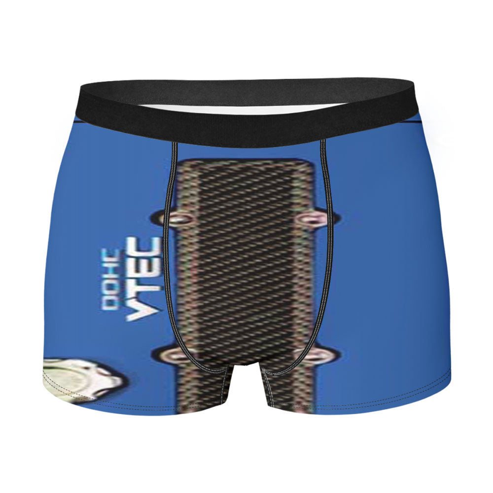 Honda Vtec Blue Men'S Boxer Briefs