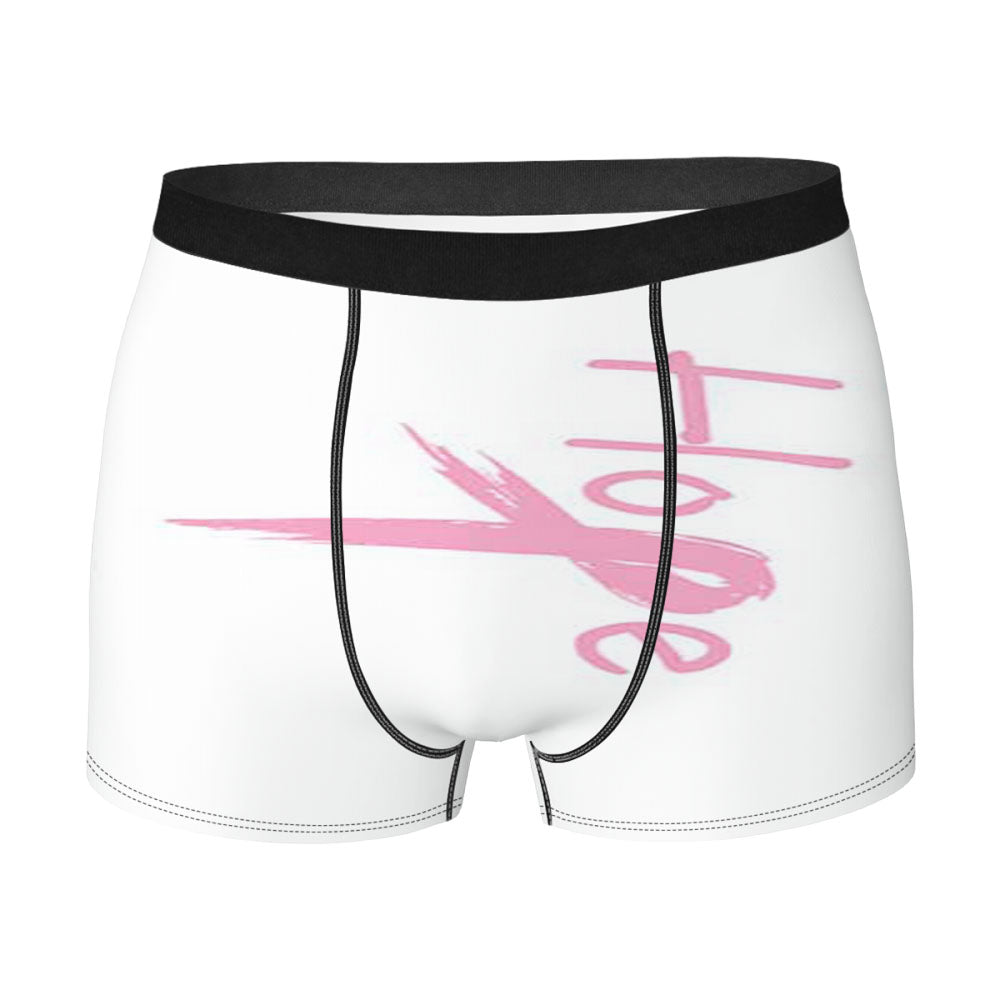 Hope Pink Ribbon Men'S Boxer Briefs
