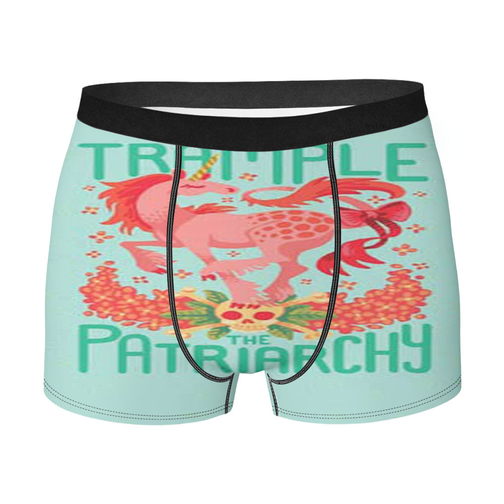Horse Trample The Patriarchy Men'S Boxer Briefs