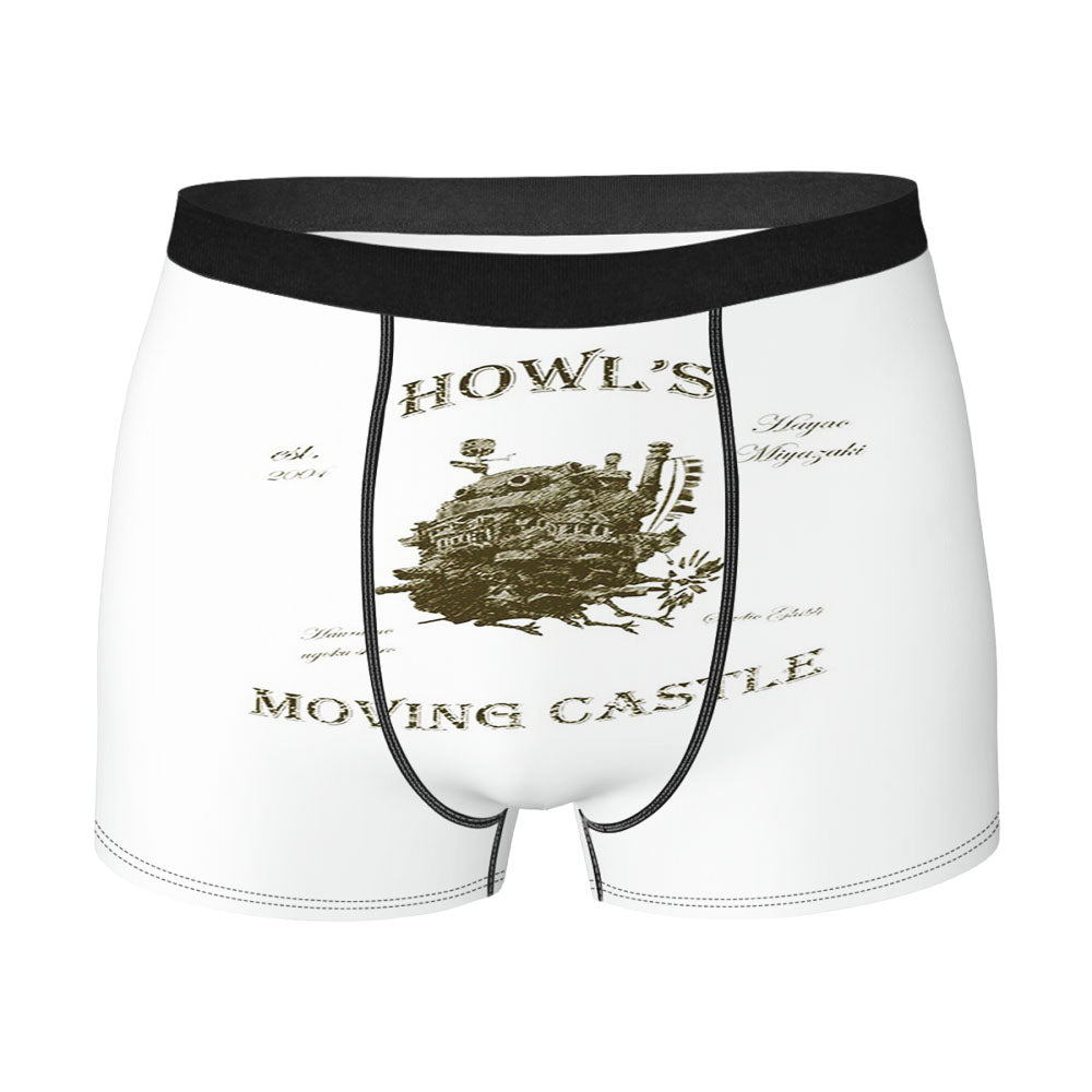 How'S Moving Castle Studio Ghibli Men'S Boxer Briefs