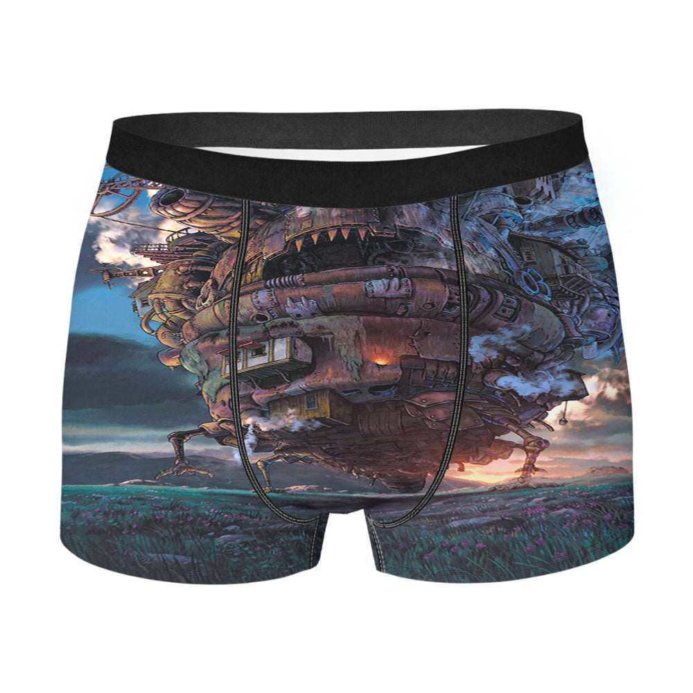 Howls Moving Castle Case Men'S Boxer Briefs