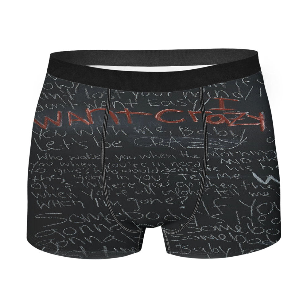 Hunter Hayes I Want Crazy Men'S Boxer Briefs