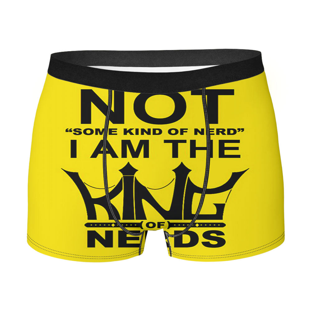 I Am The King Quote Men'S Boxer Briefs