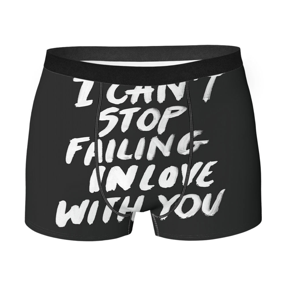 I Can'T Stop Falling In Love With You Men'S Boxer Briefs