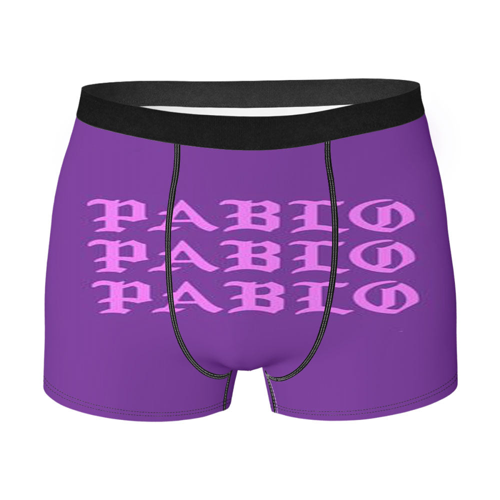I Feel Like Pablo Purple Men'S Boxer Briefs