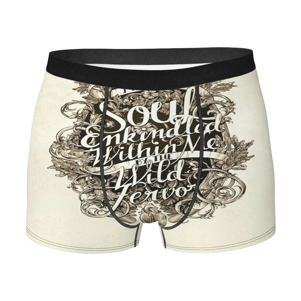 I Feel My Soul Enkindled Men'S Boxer Briefs