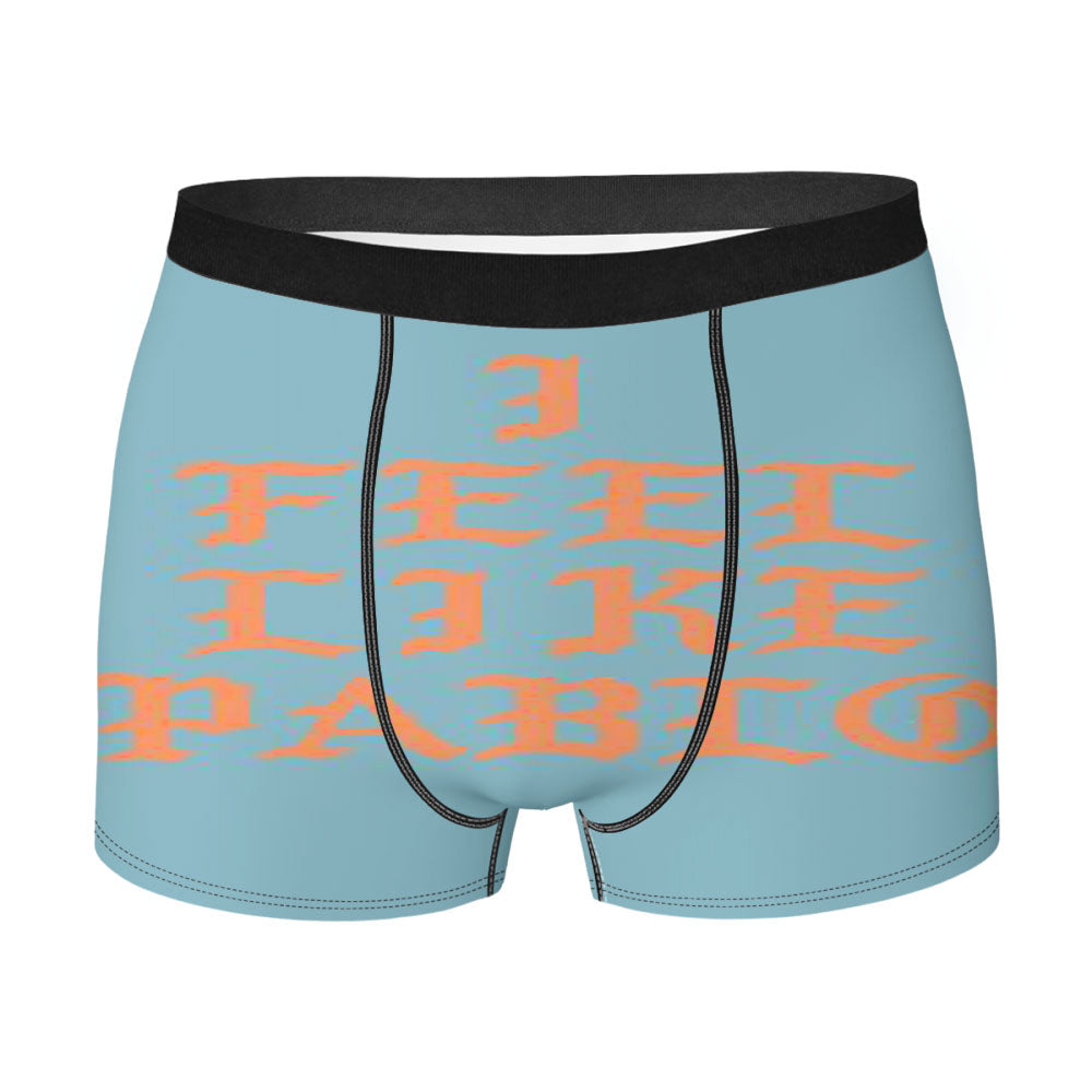 I Fell Like Pablo Blue Men'S Boxer Briefs