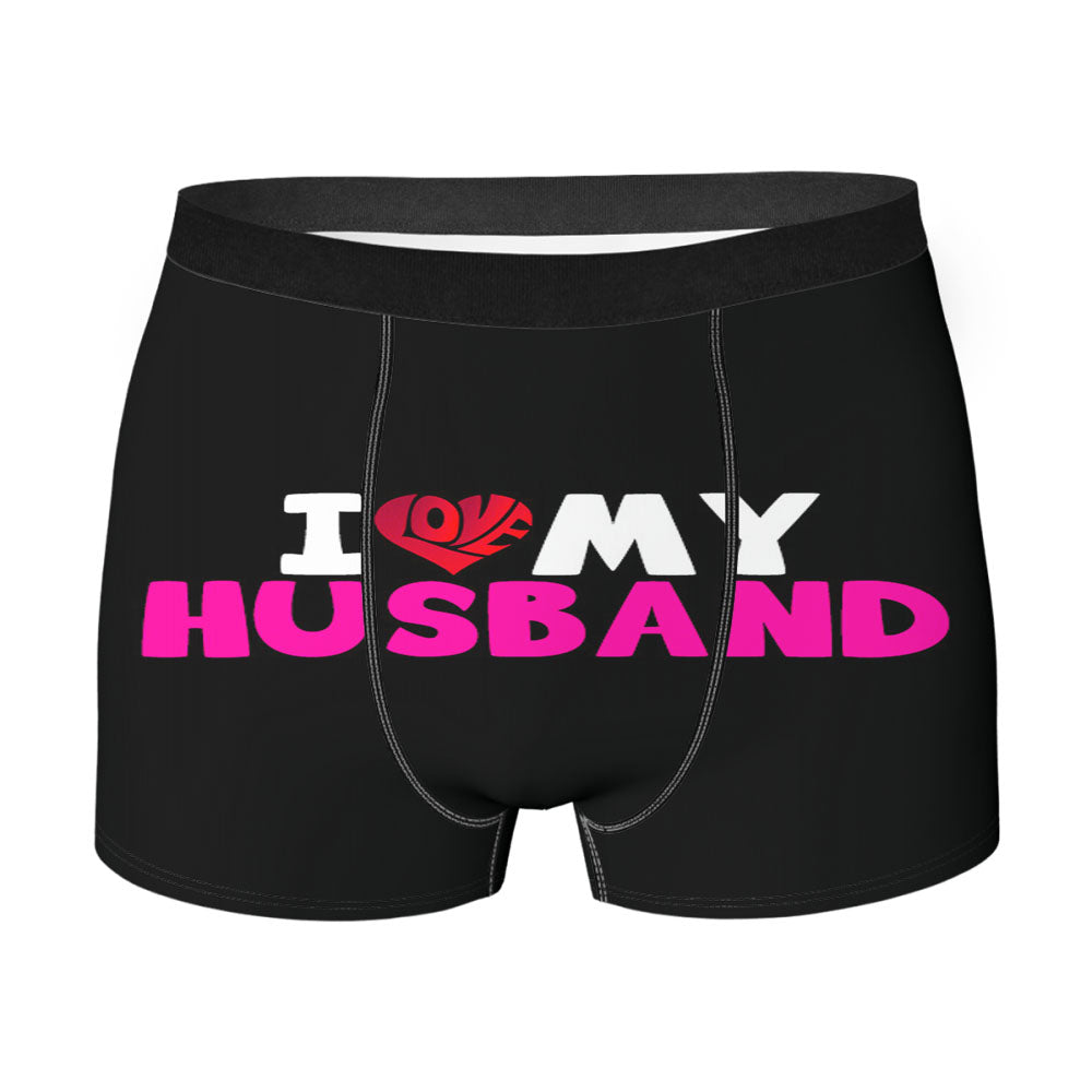 I Love My Husband Men'S Boxer Briefs