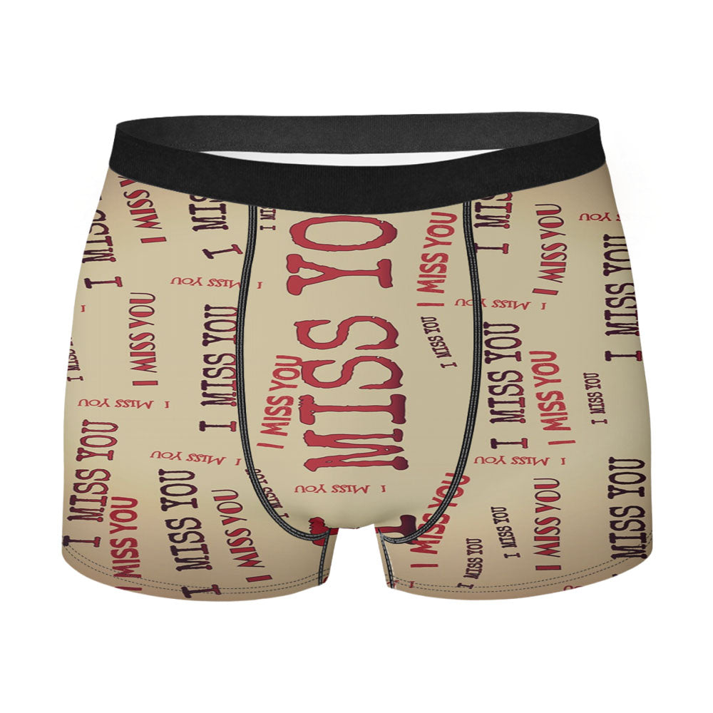 I Miss You- Men'S Boxer Briefs