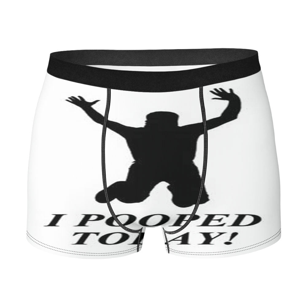 I Pooped Today Artwork Men'S Boxer Briefs