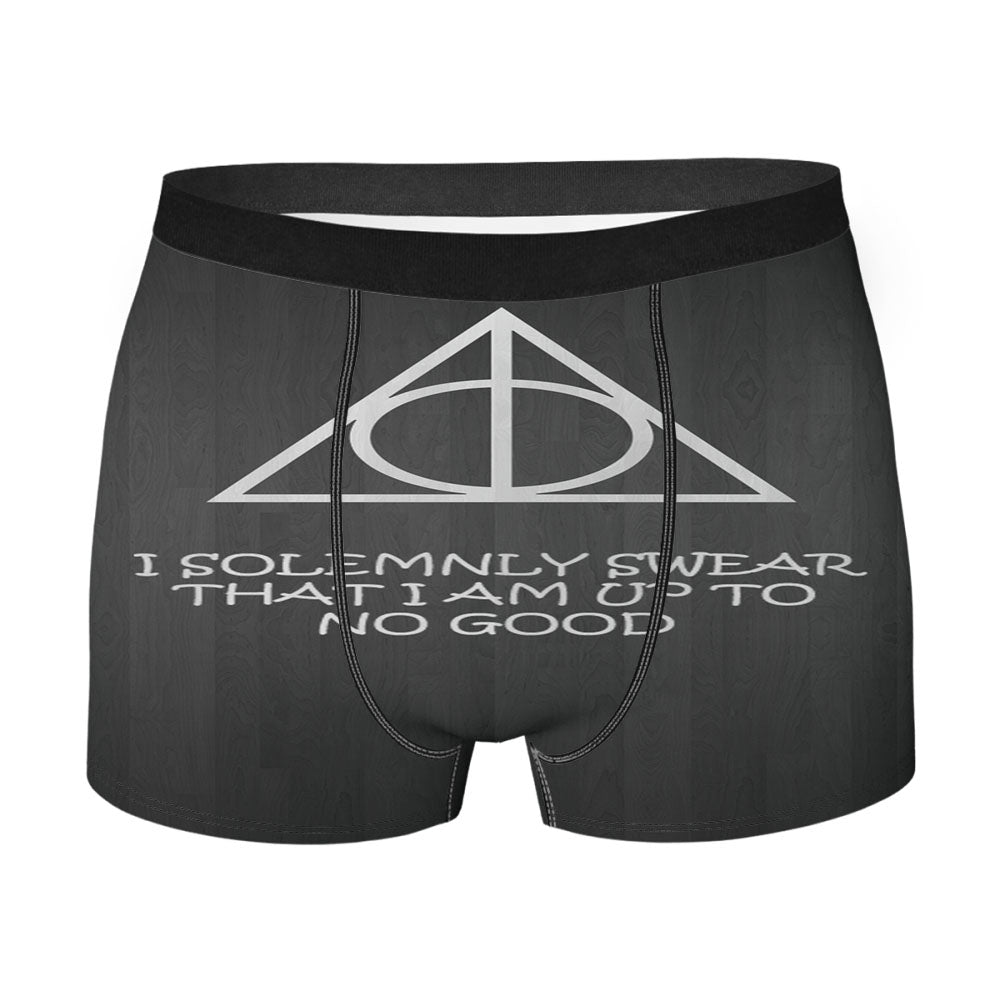 I Solemnly Swear That I Am Harry Potter Men'S Boxer Briefs