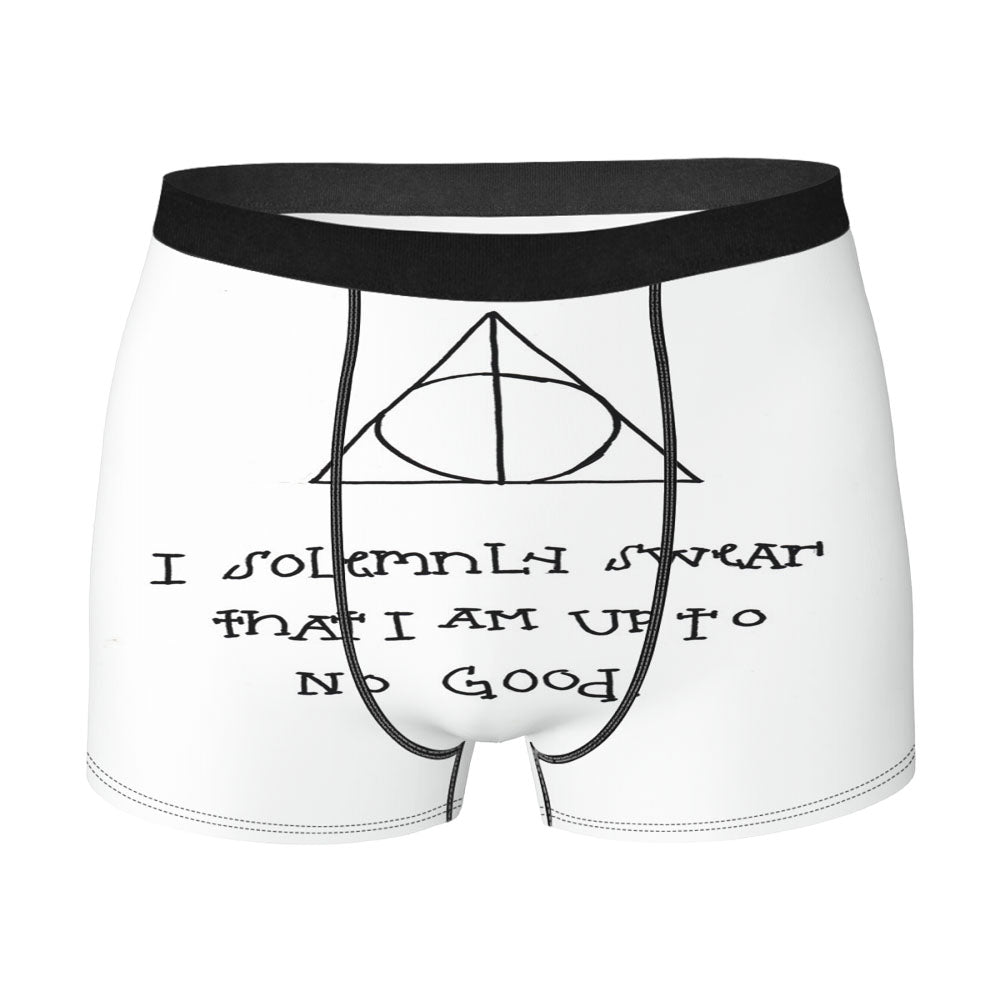 I Solemnly Swear That I Am To Good Men'S Boxer Briefs