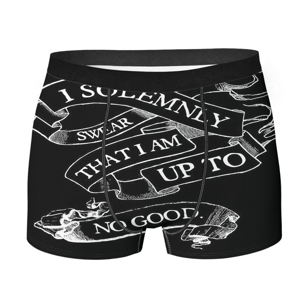 I Solemnly Swear That I Am Up To No Good Men'S Boxer Briefs