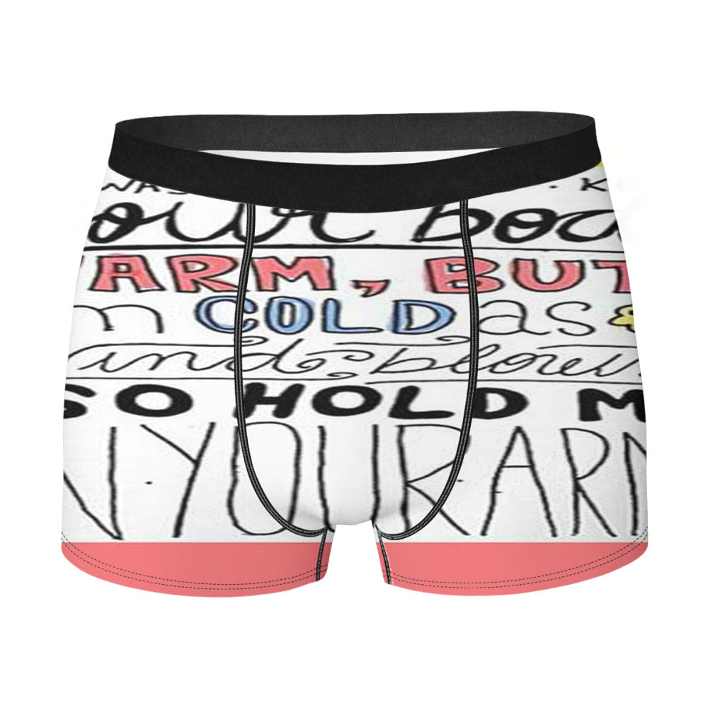 I Was Made To Keep Your Body Warm Men'S Boxer Briefs