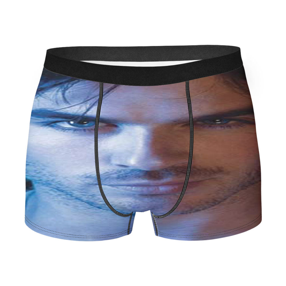 Ian Somerhalder Face Closeup Men'S Boxer Briefs