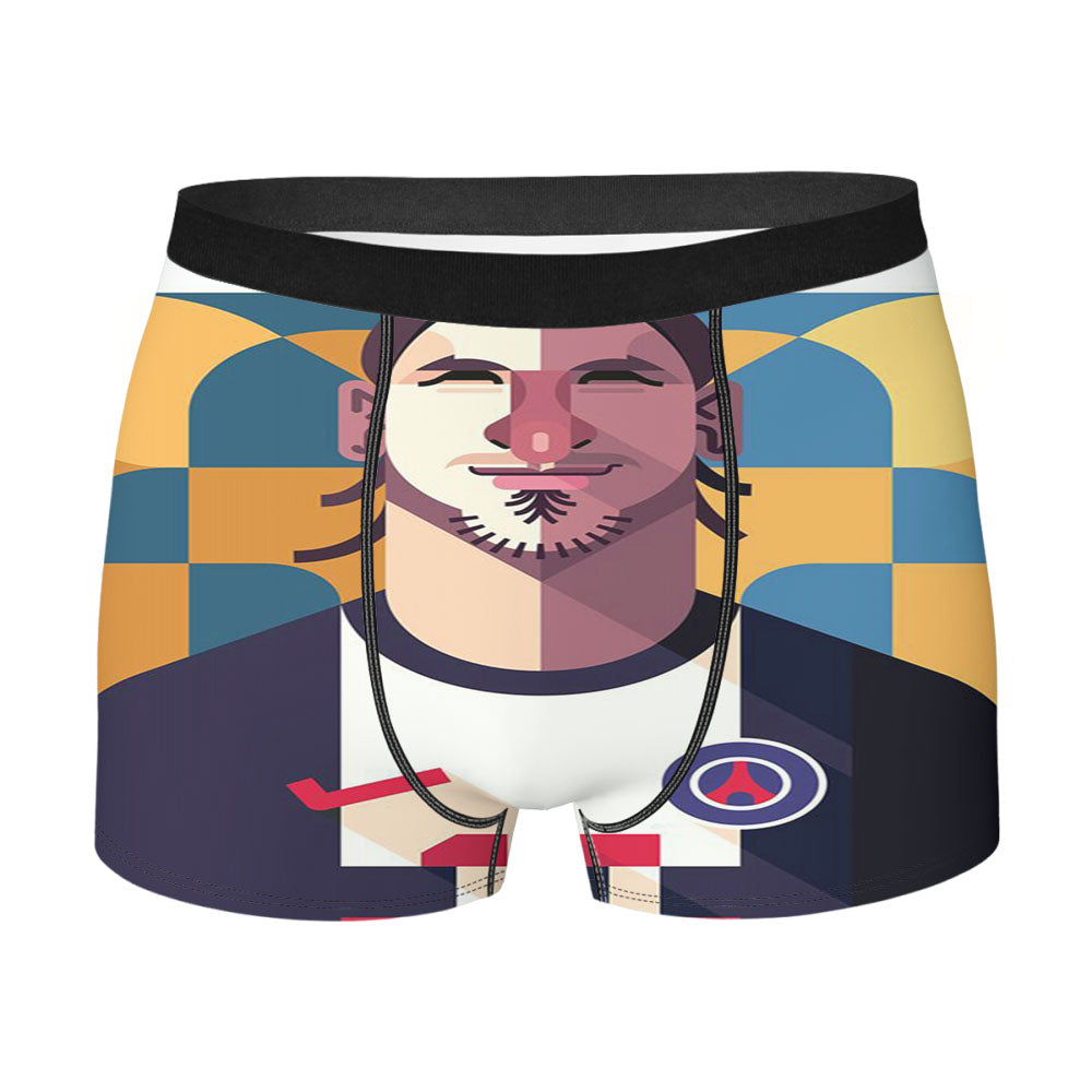 Ibrahimovic Paris Saint German Men'S Boxer Briefs