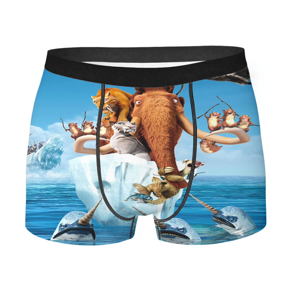Ice Age 4 Characters Men'S Boxer Briefs