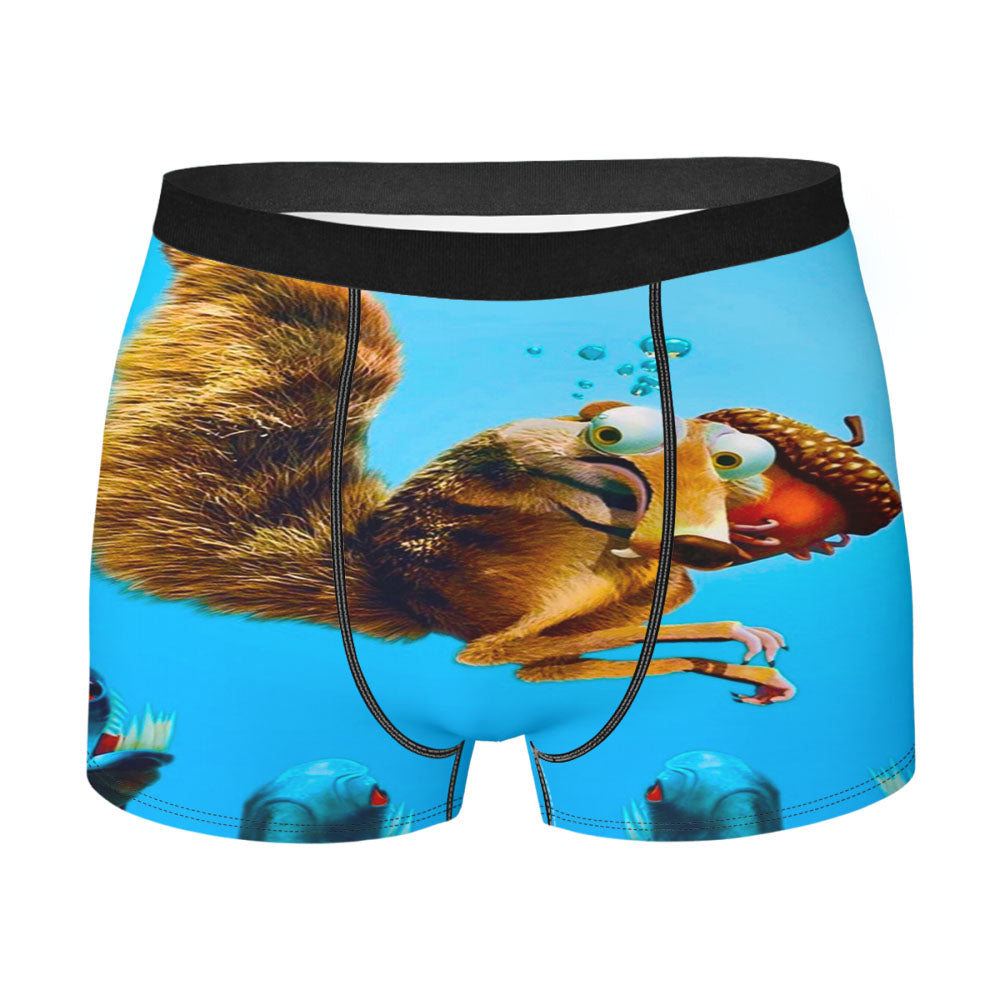 Ice Age Scrat Piranha Men'S Boxer Briefs