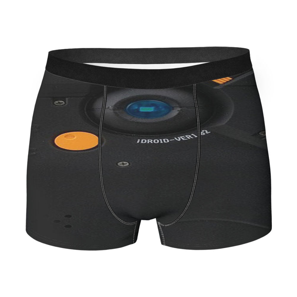 Idroid Black Men'S Boxer Briefs