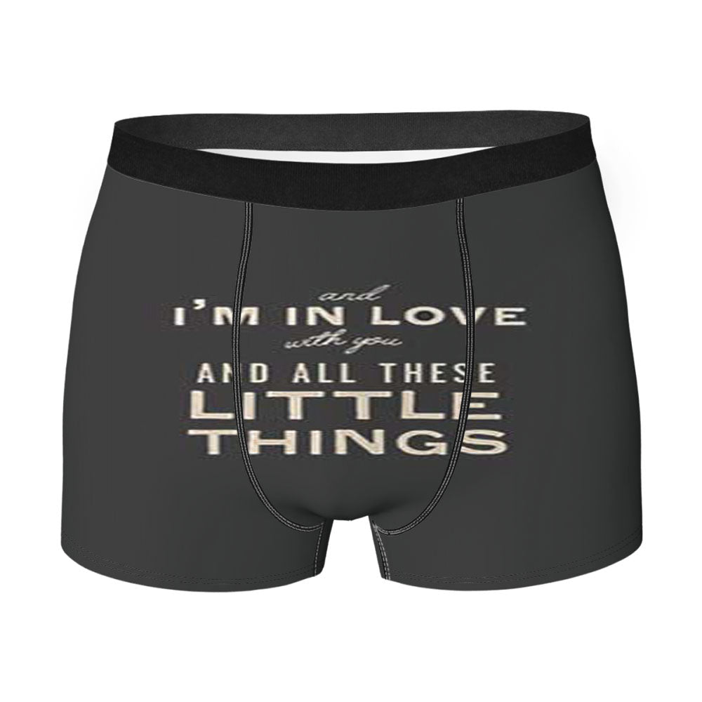 In Love With All The Little Things Men'S Boxer Briefs