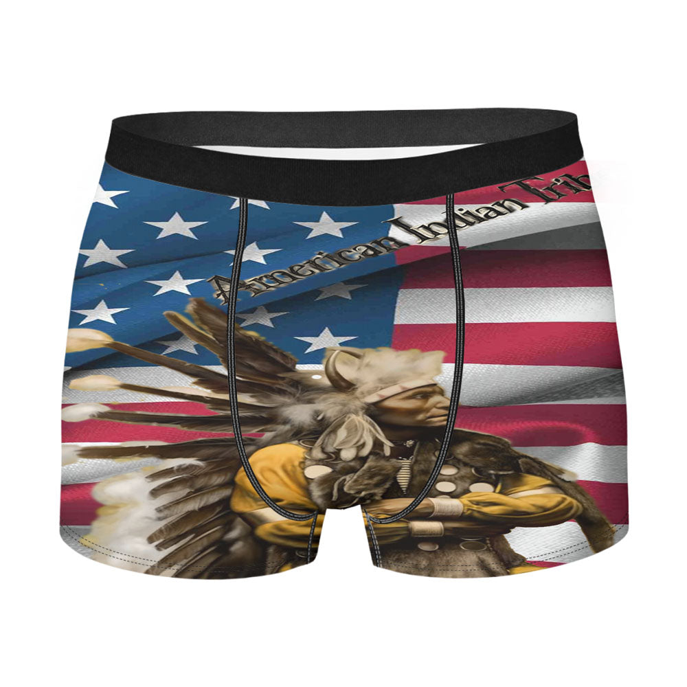 Indian America Men'S Boxer Briefs