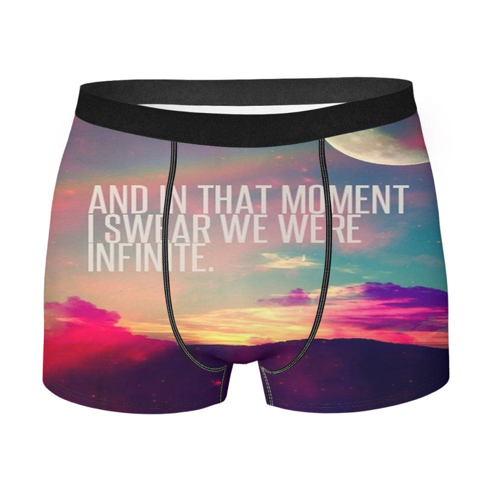 Infinite Quote Men'S Boxer Briefs