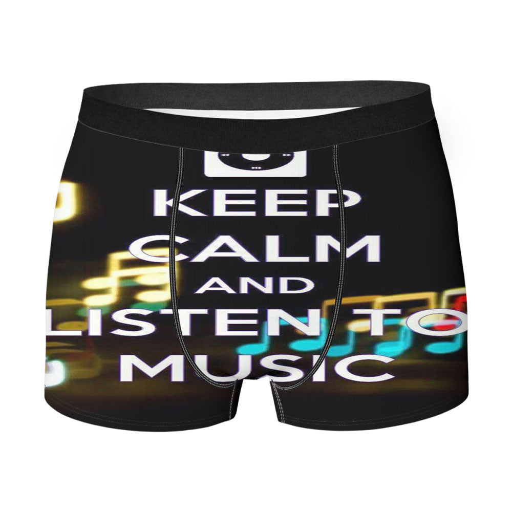 Ipod Losten To Music Men'S Boxer Briefs