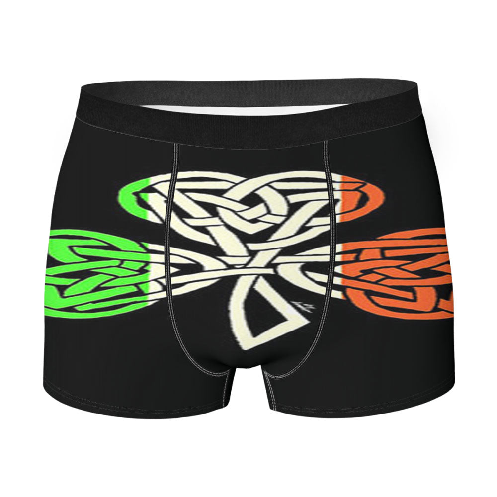 Irish Flag Celtic Shamrock Men'S Boxer Briefs