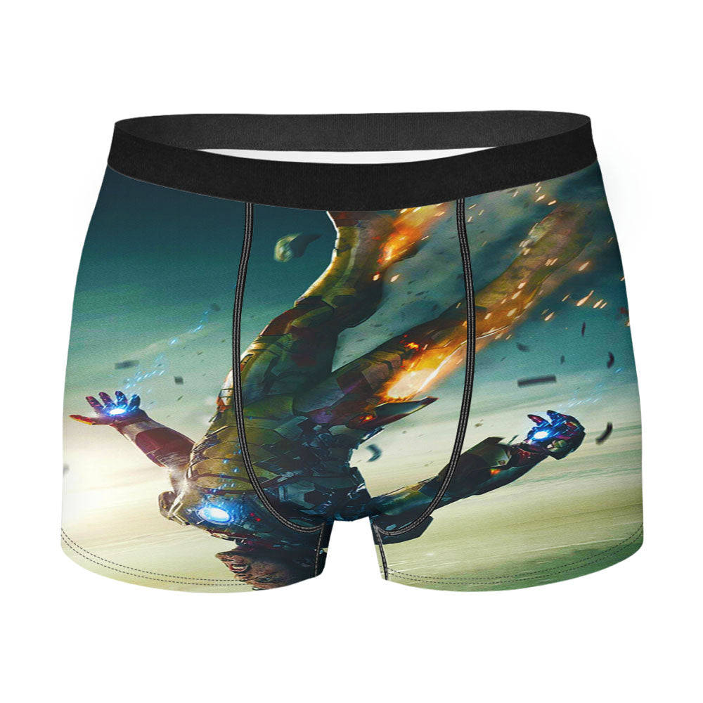 Iron Man 3 Damaged Men'S Boxer Briefs
